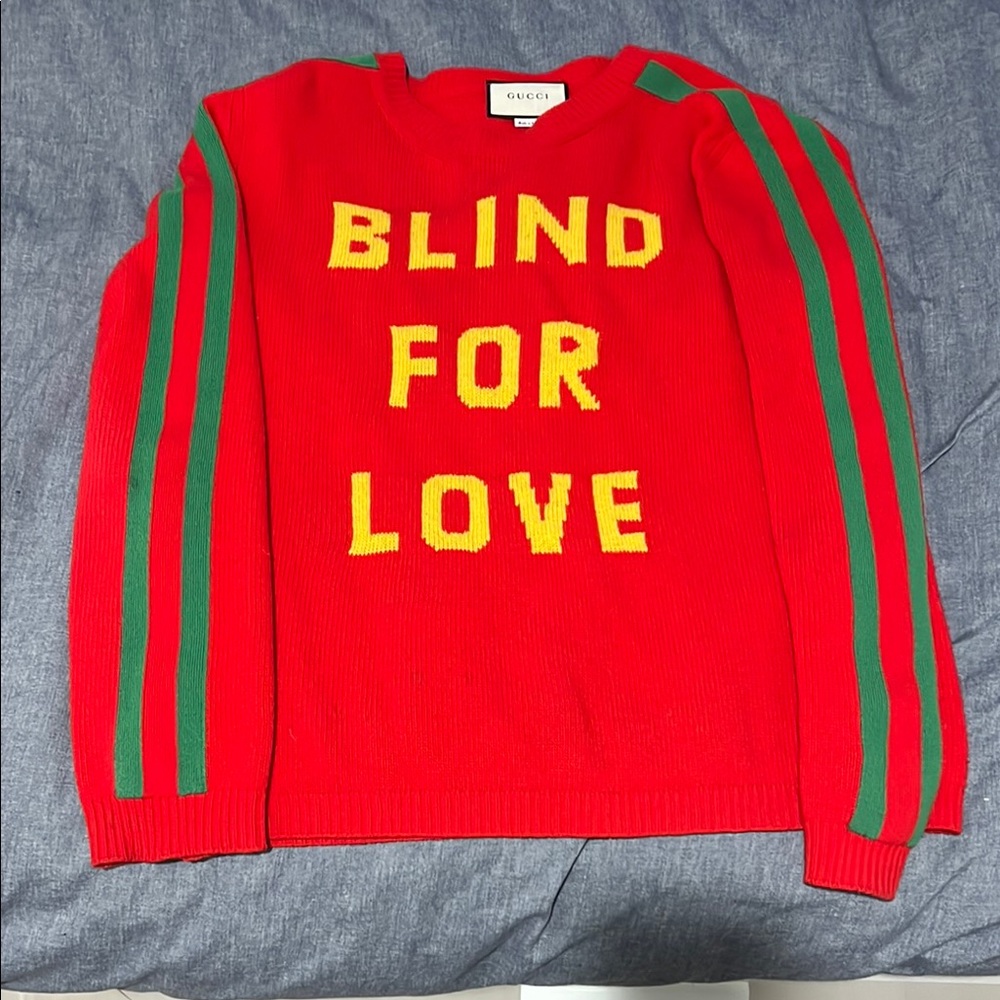 Gucci Red Sweater - Blind for Love